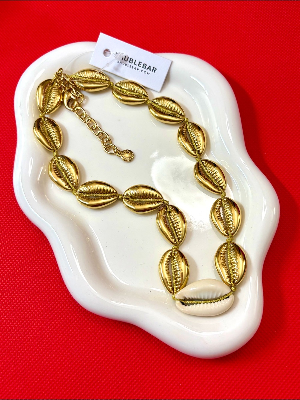 Baublebar Gold
Seashell Necklace